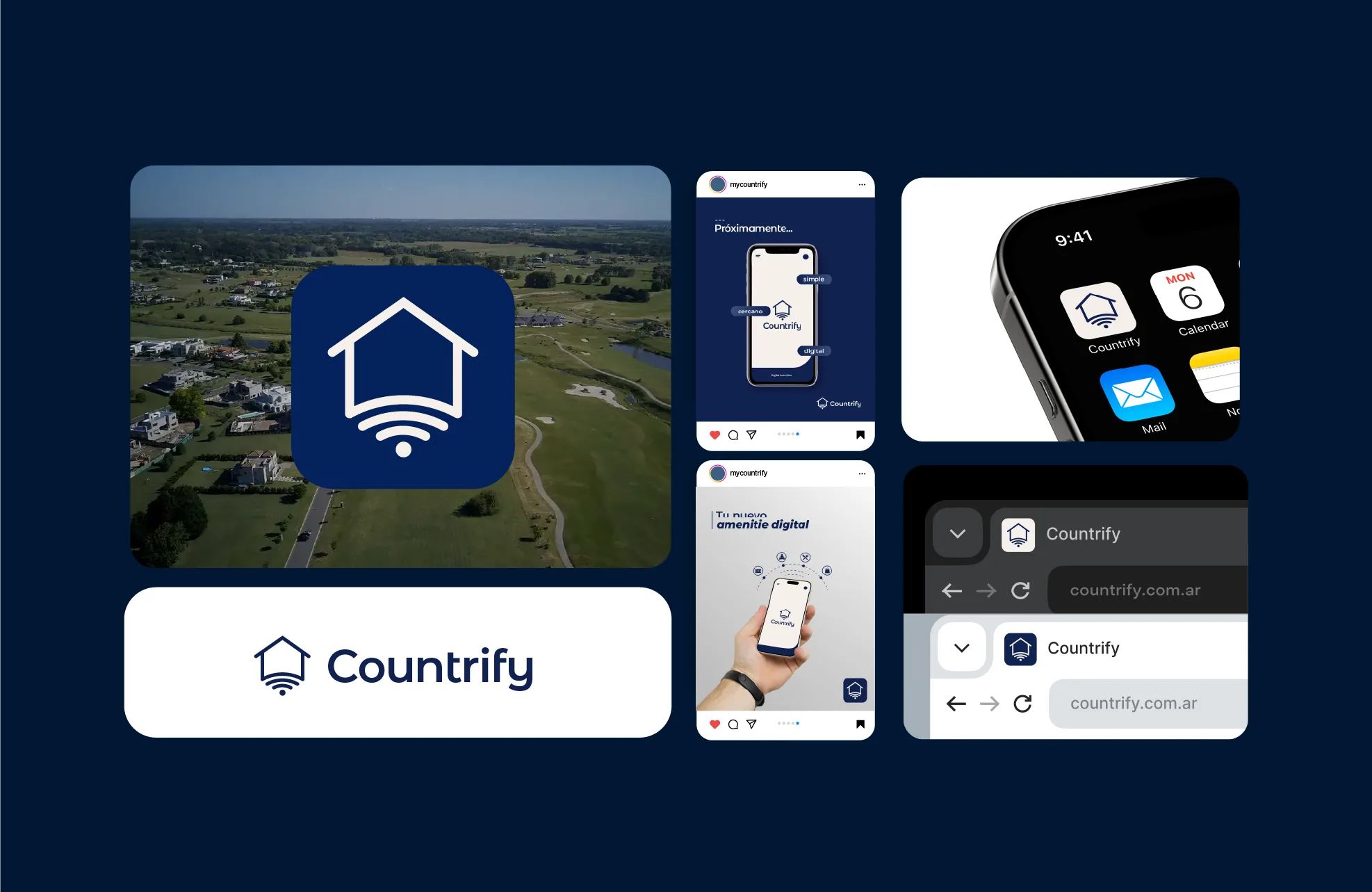 Countrify — identidad